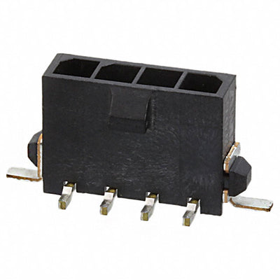 2-1445087-4 by TE Connectivity AMP Connectors - CONNECTOR HEADER SMD 4POS 3MM