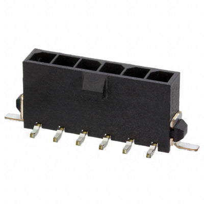 2-1445087-6 by TE Connectivity AMP Connectors - CONNECTOR HEADER SMD 6POS 3MM
