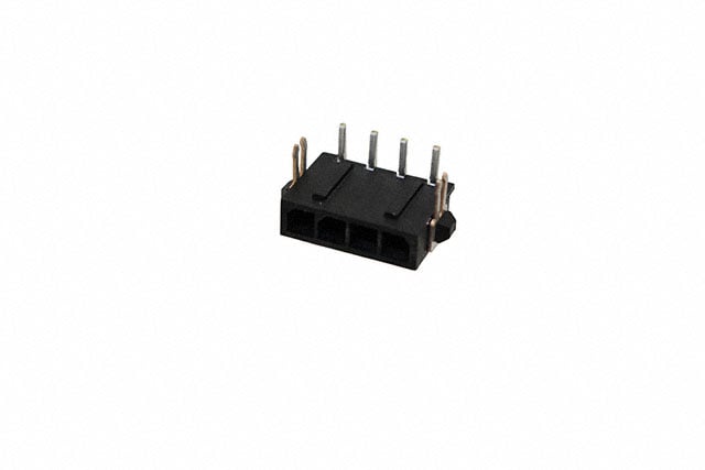 2-1445088-4 by TE Connectivity AMP Connectors - CONNECTOR HEADER R/A 4POS 3MM