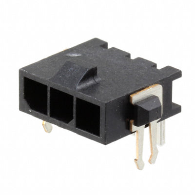 2-1445097-3 by TE Connectivity AMP Connectors - CONNECTOR HEADER R/A 3POS 3MM