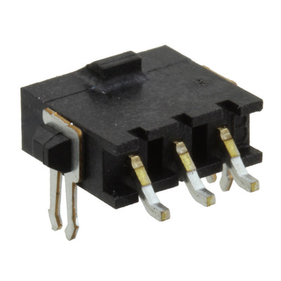 2-1445099-3 by TE Connectivity AMP Connectors - CONNECTOR HEADER SMD R/A 3POS 3MM