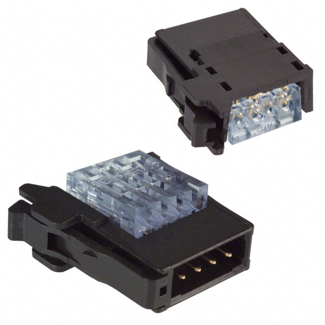 2-1473562-4 by TE Connectivity AMP Connectors - CONNECTOR PLUG 4POS IDC GOLD