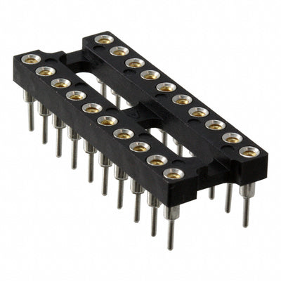820-AG11D-ESL-LF by TE Connectivity AMP Connectors - CONNECTOR IC DIP SOCKET 20POS GOLD