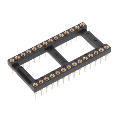 2-1571586-9 by TE Connectivity AMP Connectors - CONNECTOR IC DIP SOCKET 28POS GOLD