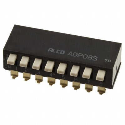 2-1571999-7 by TE Connectivity ALCOSWITCH Switches - SWITCH PIANO DIP SPST 25MA 24V