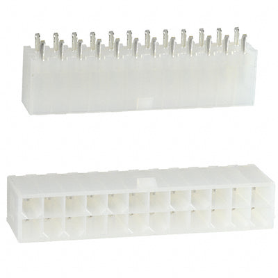 2-1586037-4 by TE Connectivity AMP Connectors - CONNECTOR HEADER VERT 24POS 4.2MM