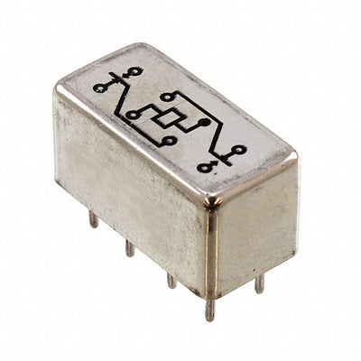 HFW1201G00 by TE Connectivity Aerospace, Defense and Marine - RELAY GEN PURPOSE DPDT 2A 12VDC