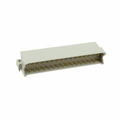 2-164306-4 by TE Connectivity AMP Connectors - CONNECTOR DIN PLUG 48POS PCB RA GOLD