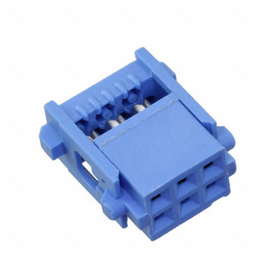 2-1658526-5 by TE Connectivity AMP Connectors - CONNECTOR RECPT 6POS IDC 28-30AWG GOLD