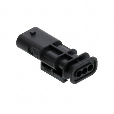 2-1703494-1 by TE Connectivity AMP Connectors - CONNECTOR PLUG HSG 3POS 4.00MM