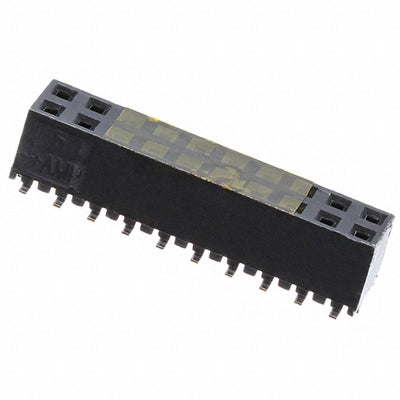 2-1734516-0 by TE Connectivity AMP Connectors - CONNECTOR RECPT 20POS 0.079 GOLD SMD