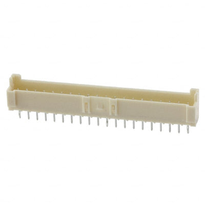2-1744439-0 by TE Connectivity AMP Connectors - CONNECTOR HEADER VERT 20POS 2.5MM