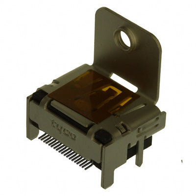 2-1747981-3 by TE Connectivity AMP Connectors - CONNECTOR RECPT HDMI 19POS PNL MNT R/A