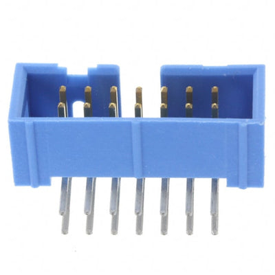 2-1761605-5 by TE Connectivity AMP Connectors - CONNECTOR HEADER R/A 14POS 2.54MM