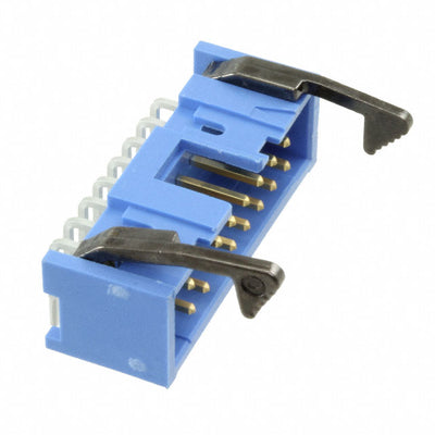 2-1761609-6 by TE Connectivity AMP Connectors - CONNECTOR HEADER R/A 16POS 2.54MM
