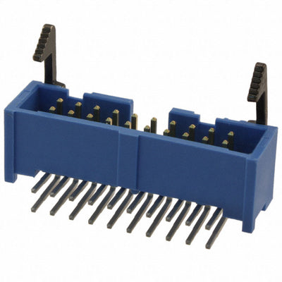 2-1761609-7 by TE Connectivity AMP Connectors - CONNECTOR HEADER R/A 20POS 2.54MM