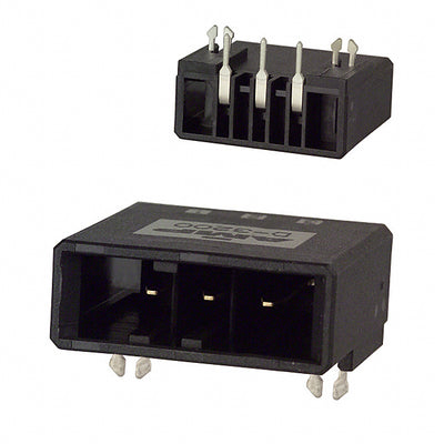 2-178138-3 by TE Connectivity AMP Connectors - CONNECTOR HEADER R/A 3POS 5.08MM