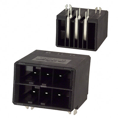 2-178139-5 by TE Connectivity AMP Connectors - CONNECTOR HEADER R/A 6POS 5.08MM