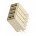 2-1903978-1 by TE Connectivity AMP Connectors - CONNECTOR RECPT BLADE PWR 4POS PCB