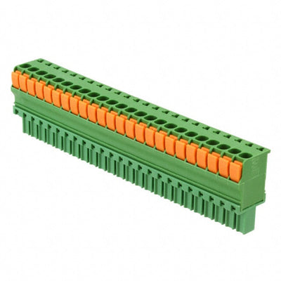 2-1986693-4 by TE Connectivity AMP Connectors - TERM BLOCK PLUG 24POS STR 3.5MM