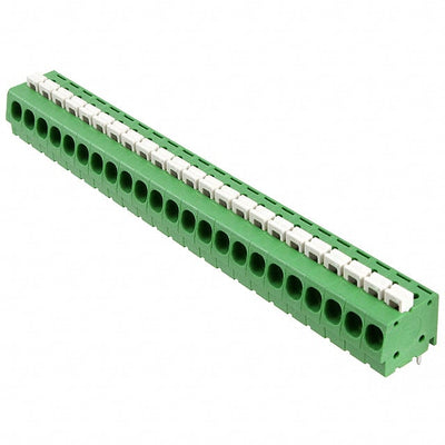 2-1986711-3 by TE Connectivity AMP Connectors - TERM BLK 23P SIDE ENTRY 5MM PCB