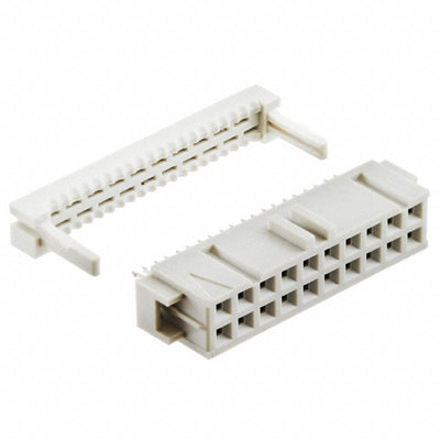 2-215882-0 by TE Connectivity AMP Connectors - CONNECTOR RECPT 20POS IDC GOLD