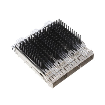 2-2170740-3 by TE Connectivity AMP Connectors - CONNECTOR QSFP28 CAGE 1X3 W/HSINK R/A