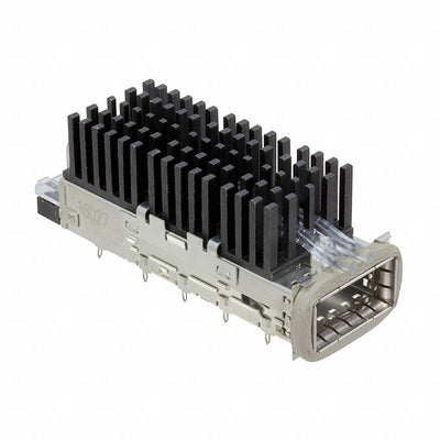 2-2170754-3 by TE Connectivity AMP Connectors - CONNECTOR QSFP28 CAGE W/HSINK R/A