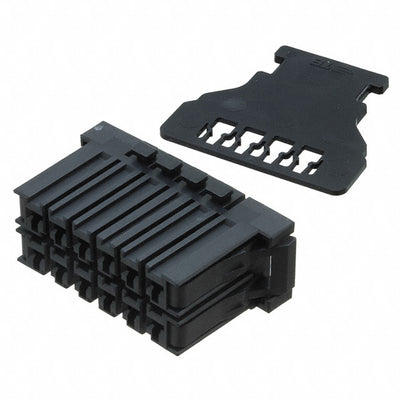 2-2303378-1 by TE Connectivity AMP Connectors - CONNECTOR RECPT HSG 12POS 5.08MM