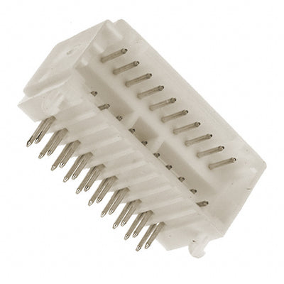 2-292138-0 by TE Connectivity AMP Connectors - CONNECTOR HEADER R/A 20POS 2MM