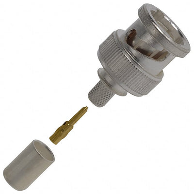 2-331350-1 by TE Connectivity Aerospace, Defense and Marine - CONNECTOR BNC PLUG STR 50 OHM PUSH