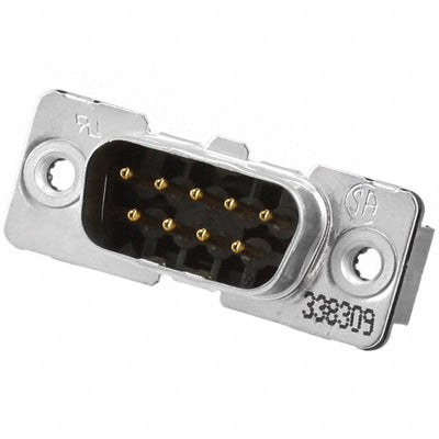 2-338309-2 by TE Connectivity AMP Connectors - CONNECTOR D-SUB PLUG 9POS VERT SLDR