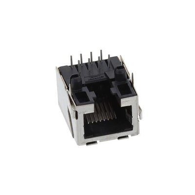 2-338556-1 by TE Connectivity AMP Connectors - CONNECTOR MOD JACK 8P8C R/A SHIELDED