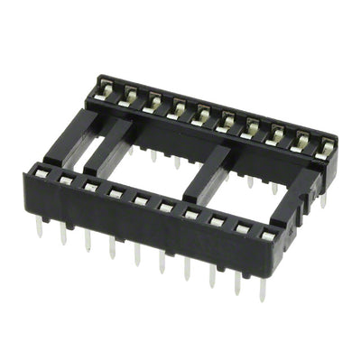 2-382714-1 by TE Connectivity AMP Connectors - CONNECTOR IC DIP SOCKET 20POS TIN