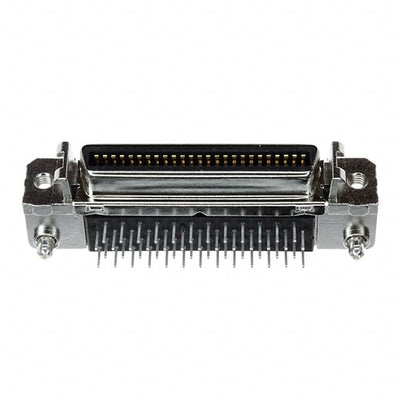 2-5178238-7 by TE Connectivity AMP Connectors - CONNECTOR RECPT 50POS R/A SOLDER