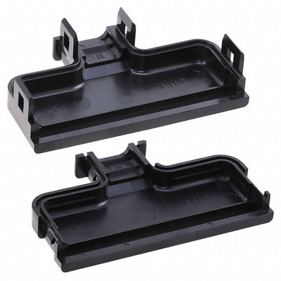 2-552008-1 by TE Connectivity AMP Connectors - CONNECTOR BACKSHELL 50POS 180DEG BLK