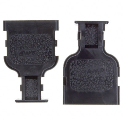 2-552079-1 by TE Connectivity AMP Connectors - CONNECTOR BACKSHELL 14POS 180DEG BLK