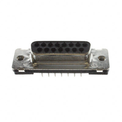 2-5747707-0 by TE Connectivity AMP Connectors - CONNECTOR D-SUB RCPT 15POS VERT SLDR