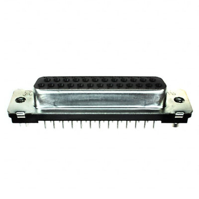 2-747708-0 by TE Connectivity AMP Connectors - CONNECTOR D-SUB RCPT 25POS VERT SLDR