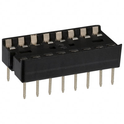 2-640358-2 by TE Connectivity AMP Connectors - CONNECTOR IC DIP SOCKET 16POS GOLD