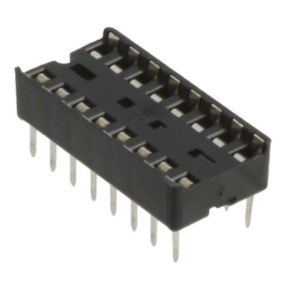 2-640358-4 by TE Connectivity AMP Connectors - CONNECTOR IC DIP SOCKET 16POS GOLD