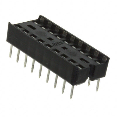 1825093-5 by TE Connectivity AMP Connectors - CONNECTOR IC DIP SOCKET 18POS GOLD