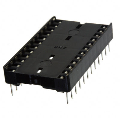 2-640361-4 by TE Connectivity AMP Connectors - CONNECTOR IC DIP SOCKET 24POS GOLD