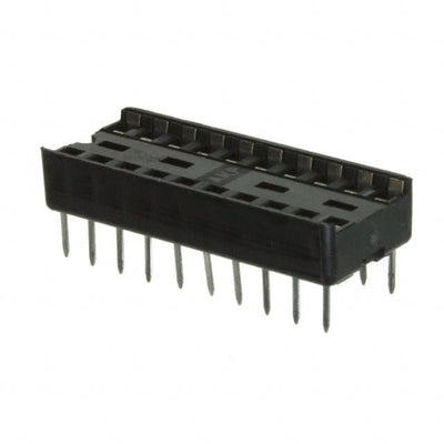 2-640464-4 by TE Connectivity AMP Connectors - CONNECTOR IC DIP SOCKET 20POS GOLD