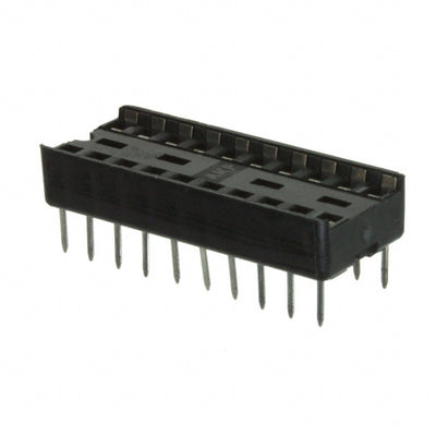 1825093-6 by TE Connectivity AMP Connectors - CONNECTOR IC DIP SOCKET 20POS GOLD