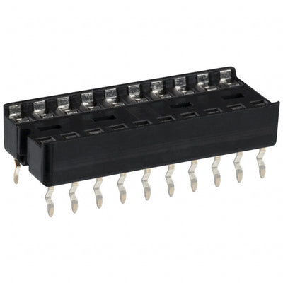 2-641264-1 by TE Connectivity AMP Connectors - CONNECTOR IC DIP SOCKET 20POS TIN