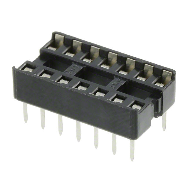 2-641599-4 by TE Connectivity AMP Connectors - CONNECTOR IC DIP SOCKET 14POS GOLD