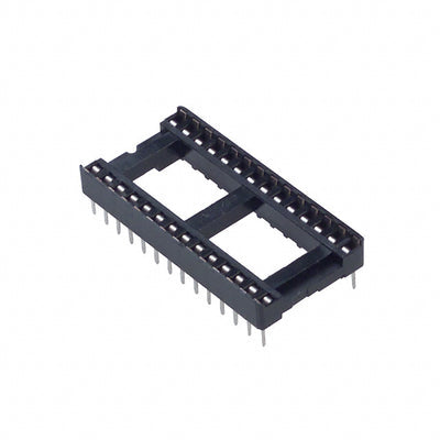 2-641605-4 by TE Connectivity AMP Connectors - CONNECTOR IC DIP SOCKET 28POS GOLD