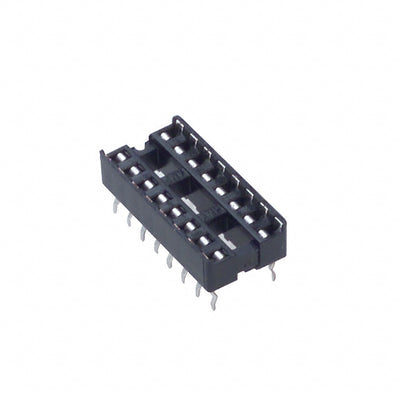 2-641610-1 by TE Connectivity AMP Connectors - CONNECTOR IC DIP SOCKET 16POS TIN