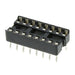 2-641610-4 by TE Connectivity AMP Connectors - CONNECTOR IC DIP SOCKET 16POS GOLD